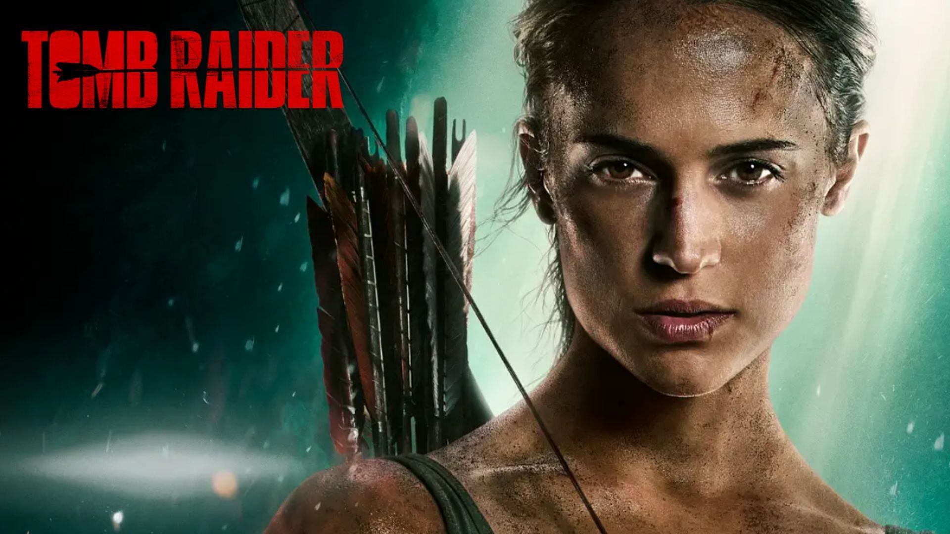 Alicia Vikander as Lara Croft in Tomb Raider (Image via Apple TV+)